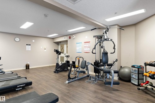 402 6084 Stanton Drive, Edmonton, AB - Indoor Photo Showing Gym Room