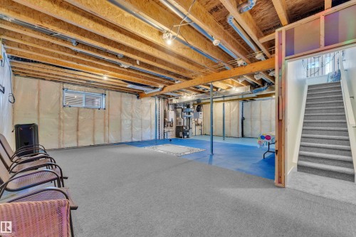 196 Edgewater Circle, Leduc, AB - Indoor Photo Showing Basement
