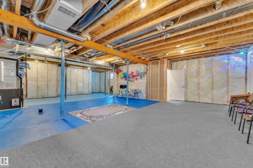 196 Edgewater Circle, Leduc, AB - Indoor Photo Showing Basement