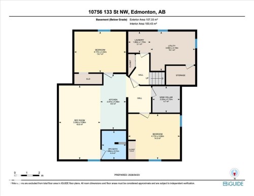 Floor plan - 10756 133 Street, Edmonton, AB - Other