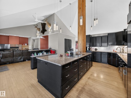 48208 Range Road, Rural Beaver County, AB - Indoor Photo Showing Kitchen With Upgraded Kitchen