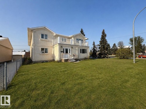 Green grass digitally added - 10644 155 Street, Edmonton, AB - Outdoor