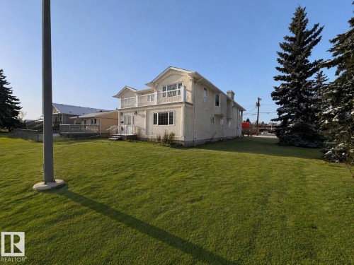Green grass digitally added - 10644 155 Street, Edmonton, AB - Outdoor
