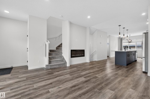 2937 Coughlan Green, Edmonton, AB - Indoor With Fireplace