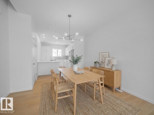 1032 14 Avenue, Edmonton, AB - Indoor Photo Showing Dining Room