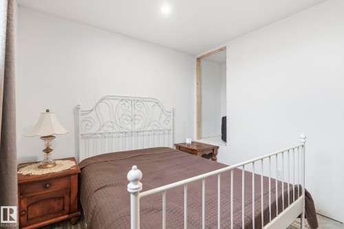 White walls with recessed ceiling lighting - 23127 Twp Rd 502, Rural Leduc County, AB - Indoor Photo Showing Bedroom