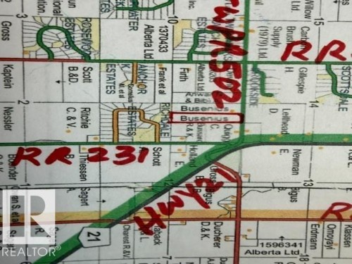 Cadastral Map. Illustrating property divisions and ownership designations within a geographic area - 23127 Twp Rd 502, Rural Leduc County, AB - Other