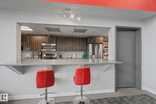 1225 5151 Windermere Boulevard, Edmonton, AB - Indoor Photo Showing Kitchen With Upgraded Kitchen