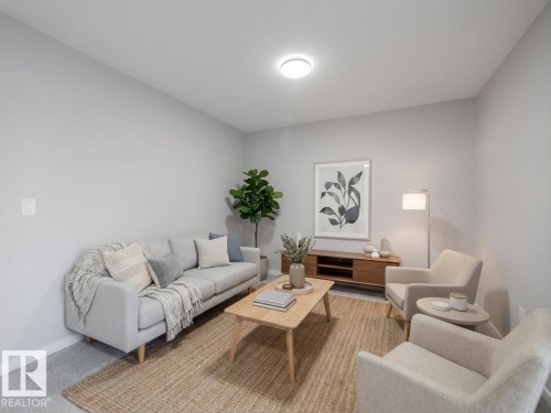 1040 14 Avenue, Edmonton, AB - Indoor Photo Showing Living Room