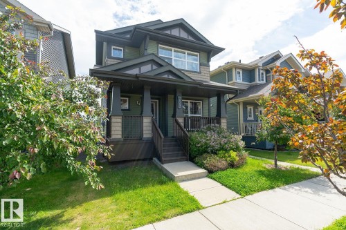 4629 Crabapple Run, Edmonton, AB - Outdoor With Deck Patio Veranda With Facade