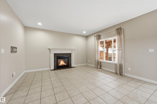 976 Hollingsworth Bend, Edmonton, AB - Indoor With Fireplace
