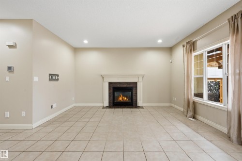 976 Hollingsworth Bend, Edmonton, AB - Indoor With Fireplace