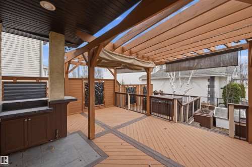 976 Hollingsworth Bend, Edmonton, AB - Outdoor With Deck Patio Veranda With Exterior