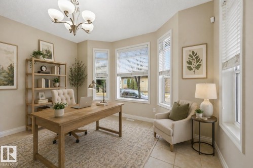 Virtually Staged - 976 Hollingsworth Bend, Edmonton, AB - Indoor Photo Showing Office