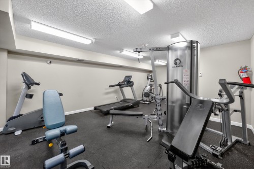 310 3719 Whitelaw Lane, Edmonton, AB - Indoor Photo Showing Gym Room