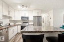 103 9715 110 Street, Edmonton, AB  - Indoor Photo Showing Kitchen With Double Sink With Upgraded Kitchen 