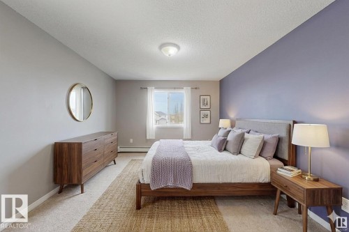 Virtually staged for inspiration, imagine the possibilities and make it your own. - 421-3425 19 Street, Edmonton, AB - Indoor Photo Showing Bedroom