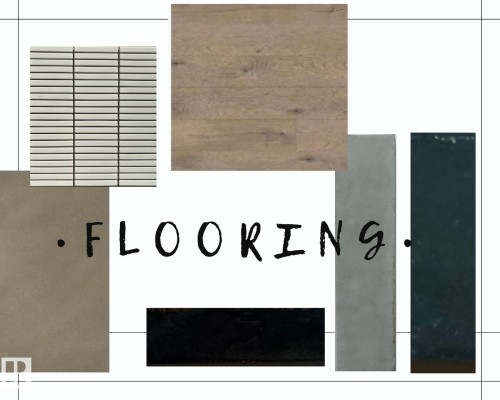 Material Selection Document. Displaying various flooring material options for the property - 11327 122 St, Edmonton, AB - Other