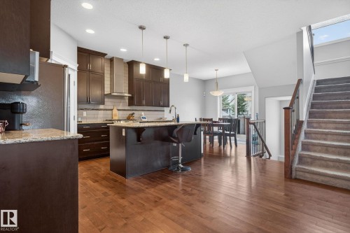 11732 18 Avenue, Edmonton, AB - Indoor Photo Showing Kitchen With Upgraded Kitchen