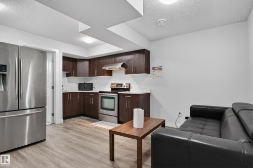 5242 23 Avenue, Edmonton, AB - Indoor Photo Showing Kitchen With Stainless Steel Kitchen