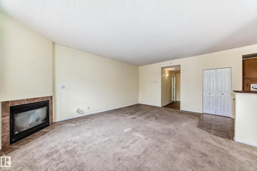 1003 9707 105 Street, Edmonton, AB - Indoor With Fireplace