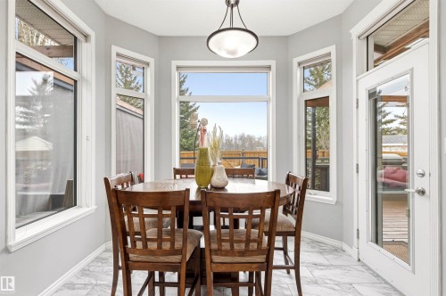 46 Hillcrest Place, St. Albert, AB - Indoor Photo Showing Dining Room