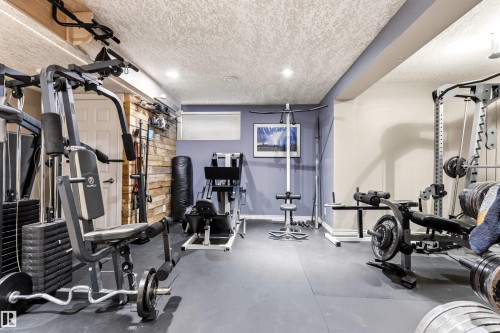 46 Hillcrest Place, St. Albert, AB - Indoor Photo Showing Gym Room