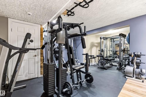 46 Hillcrest Place, St. Albert, AB - Indoor Photo Showing Gym Room