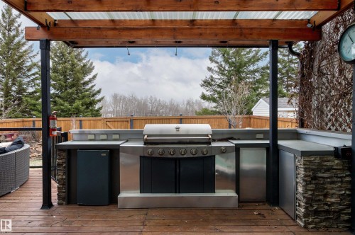 46 Hillcrest Place, St. Albert, AB - Outdoor With Deck Patio Veranda With Exterior