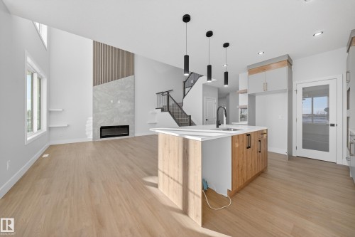 461 Crystal Creek Link, Leduc, AB - Indoor Photo Showing Kitchen