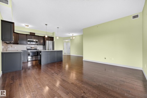 413 10530 56 Avenue, Edmonton, AB - Indoor Photo Showing Kitchen With Stainless Steel Kitchen