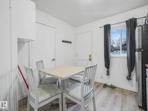 9632 106A Avenue, Edmonton, AB - Indoor Photo Showing Dining Room