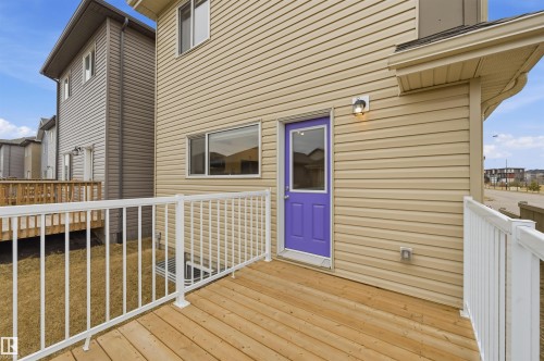 9496 Colak Lane, Edmonton, AB - Outdoor With Deck Patio Veranda With Exterior