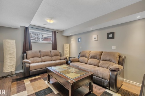 419 Simpkins Link, Leduc, AB - Indoor Photo Showing Living Room