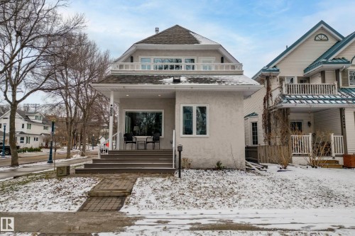 9604 100A Street, Edmonton, AB - Outdoor With Deck Patio Veranda