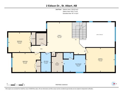 Floor plan - 2 Edison Drive, St. Albert, AB - Other