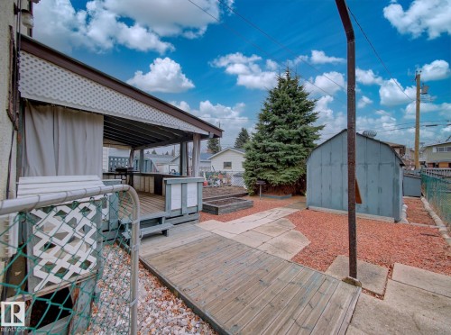 9533 77 Avenue, Edmonton, AB - Outdoor With Deck Patio Veranda With Exterior