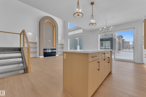 8790 Mayday Lane, Edmonton, AB - Indoor Photo Showing Kitchen