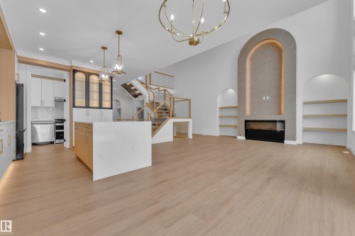 8790 Mayday Lane, Edmonton, AB - Indoor Photo Showing Kitchen