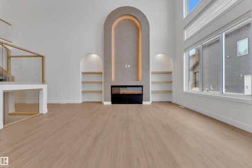8790 Mayday Lane, Edmonton, AB - Indoor With Fireplace