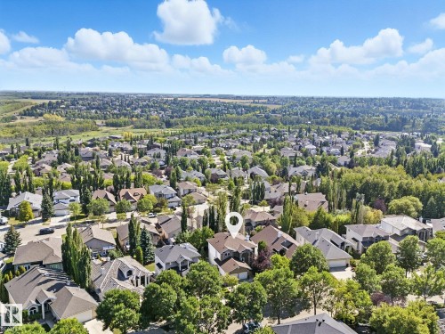 Aerial perspective of suburban area - 29 Oakdale Place, St. Albert, AB - Outdoor With View