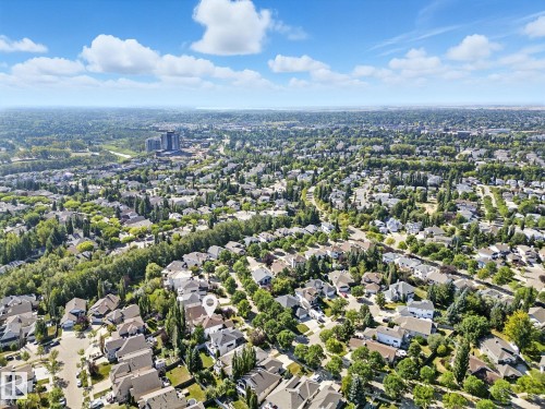 Aerial view of property's location featuring nearby suburban area - 29 Oakdale Place, St. Albert, AB - Outdoor With View