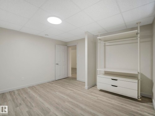Basement room easily converted into a bedroom by resizing windows into an egress window. - 7607 70 Avenue, Edmonton, AB 