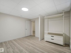 Basement room easily converted into a bedroom by resizing windows into an egress window. - 