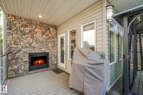 1232 Chahley Landing Landing, Edmonton, AB -  With Fireplace With Exterior