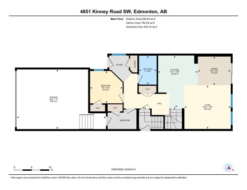 Floor plan - 4851 Kinney Road, Edmonton, AB - Other