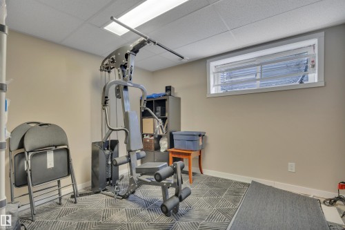 123 89 Rue Monette, Beaumont, AB - Indoor Photo Showing Gym Room