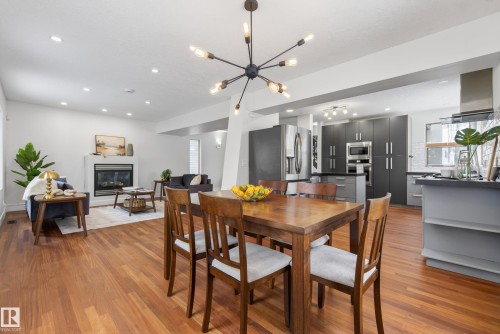 8860 93 Street, Edmonton, AB - Indoor Photo Showing Dining Room