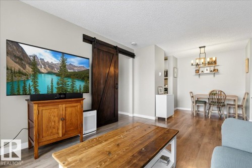 210 11620 9A Avenue, Edmonton, AB - Indoor Photo Showing Living Room