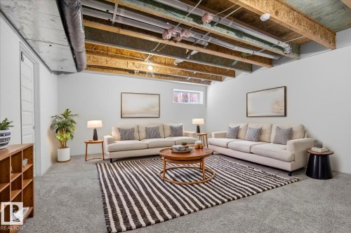 5912 19 Avenue, Edmonton, AB - Indoor Photo Showing Basement